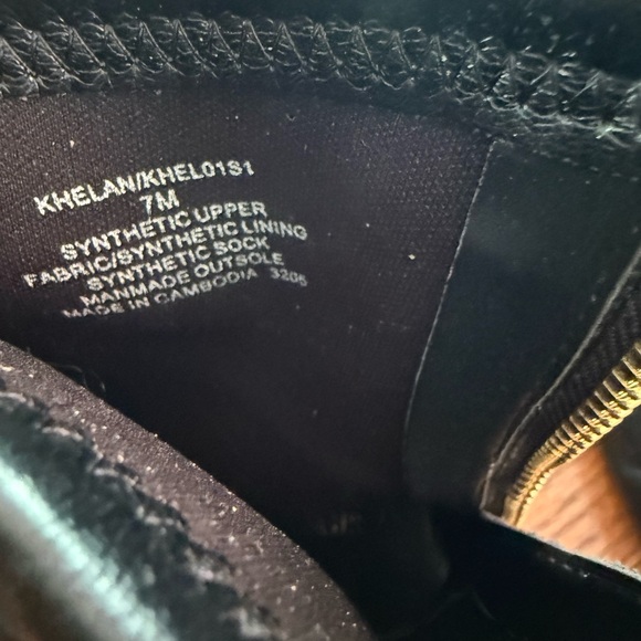 Steve Madden Black Leather High Heel Ankle Booties - Picture 4 of 7